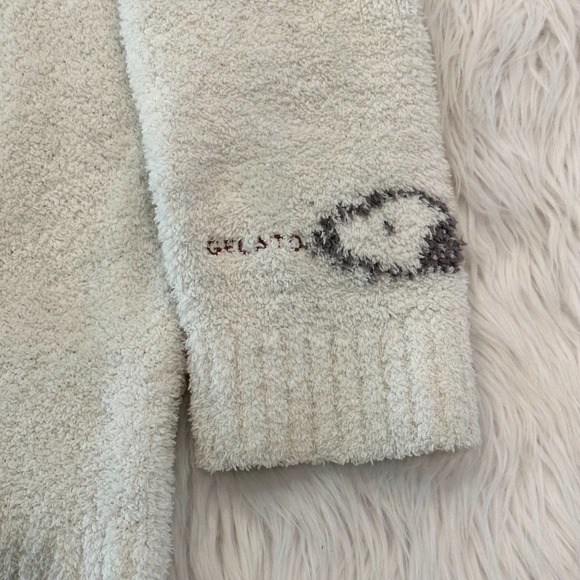 Gelato Pique x SNOOPY Peanuts Jacquard Hoodie Full Zip Fleece Sweatshirt - Picture 6 of 13